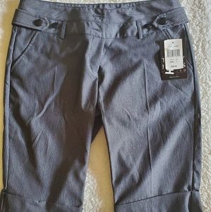 Tracy Evans Limited Pinstripes Capri Shorts